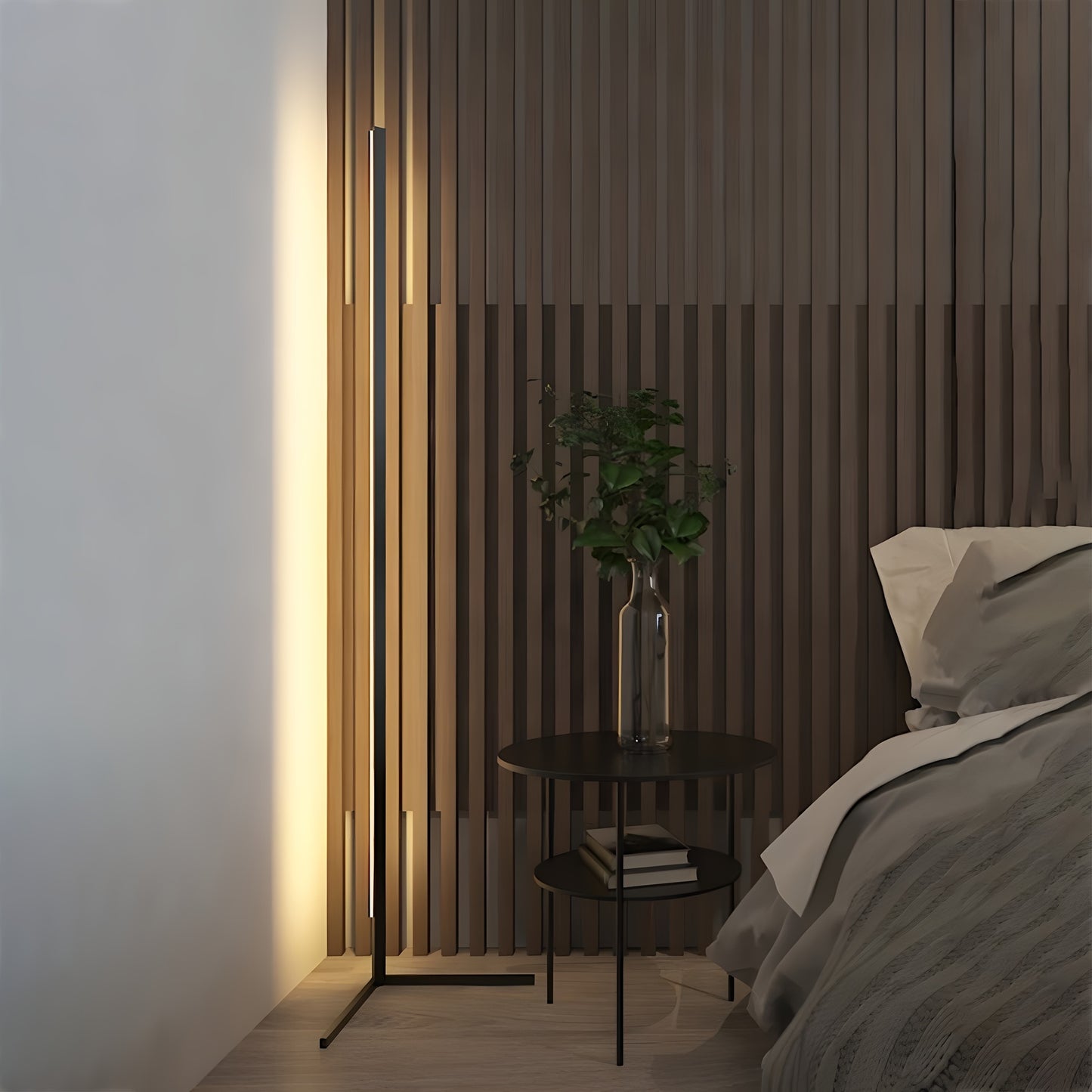 Lampada da angolare 1/2 pz, Lampada da a LED con cambio colore, Regolabile 56 pollici (circa 142 cm) con sincronizzazione musicale, Lampada angolare moderna per illuminazione d'atmosfera, con telecomando e controllo tramite APP, Modalità creativa fai da t