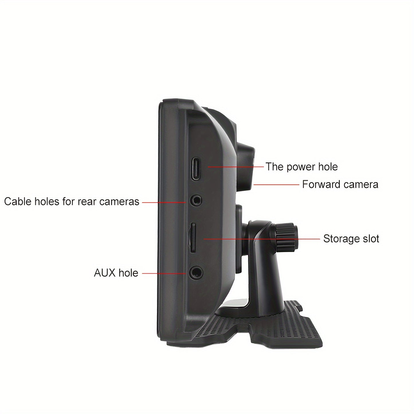 Autoradio da 9,3 pollici CarPlayer wireless per Android Auto, DVR integrato, monitor touch HD IPS, registratore a doppia lente, immagine retromarcia, uscita AUX FM, controllo vocale