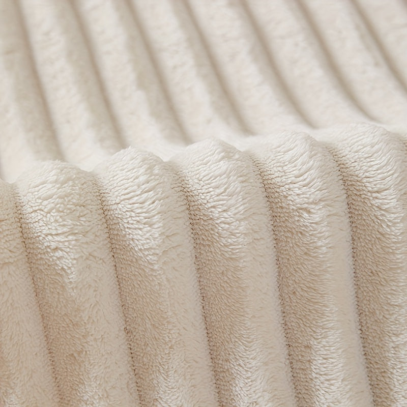 1 pz Copricuscino di lusso per divano | Protezione per cuscino divano in poliestere felpato con retro antiscivolo, texture morbida effetto flanella lavabile in lavatrice - Adatto agli animali domestici, adatto a tutti i tipi di divano, stile moderno