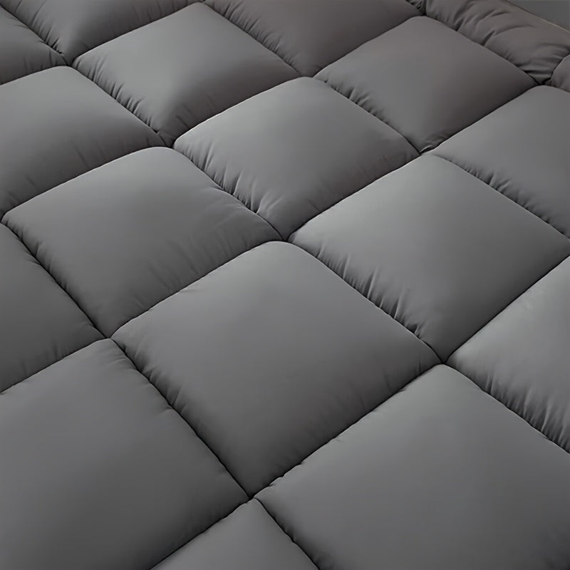 Coprimaterasso Ultra-Morbido, Tatami Giapponese, Materasso Sottile Imbottito di Qualità Alberghiera 800Gsm, Tappetino Coreano, Futon Lavabile in Lavatrice, Coprimaterasso Traspirante e Caldo, Coprimaterasso Pieghevole e Morbido