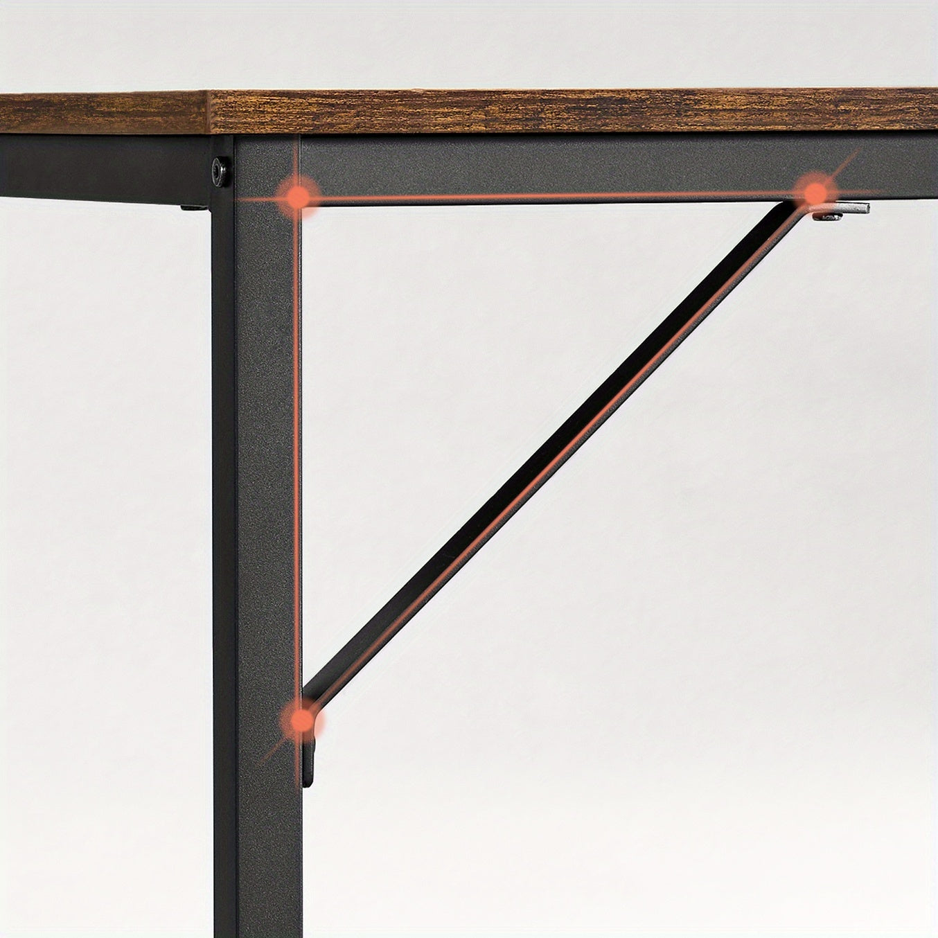 Mobili per lavoro o studio, con dimensioni di 120 x 60 x 76 cm, adatti per l'uso in una stanza da studio, camera da letto o soggiorno