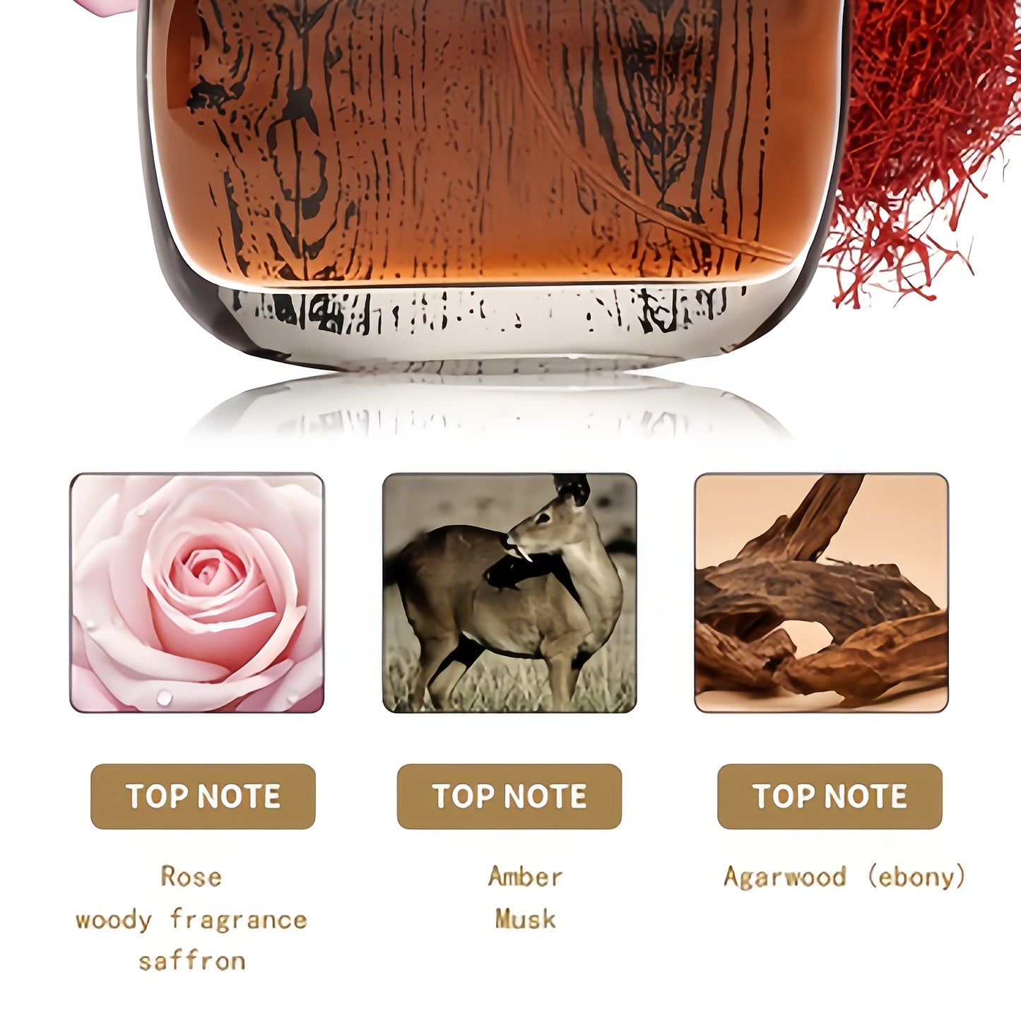 Sei Flaconi (3.38 Fl Oz X 3 e 0.1 Fl Oz X 3) Serie Araba Eau De Toilette - Legnoso Esotico - Fragranza a Lunga Durata, Unisex, Adatto a Tutte le Occasioni. Il Set Regalo Perfetto Quotidiano/Vacanziero per Te o Altri