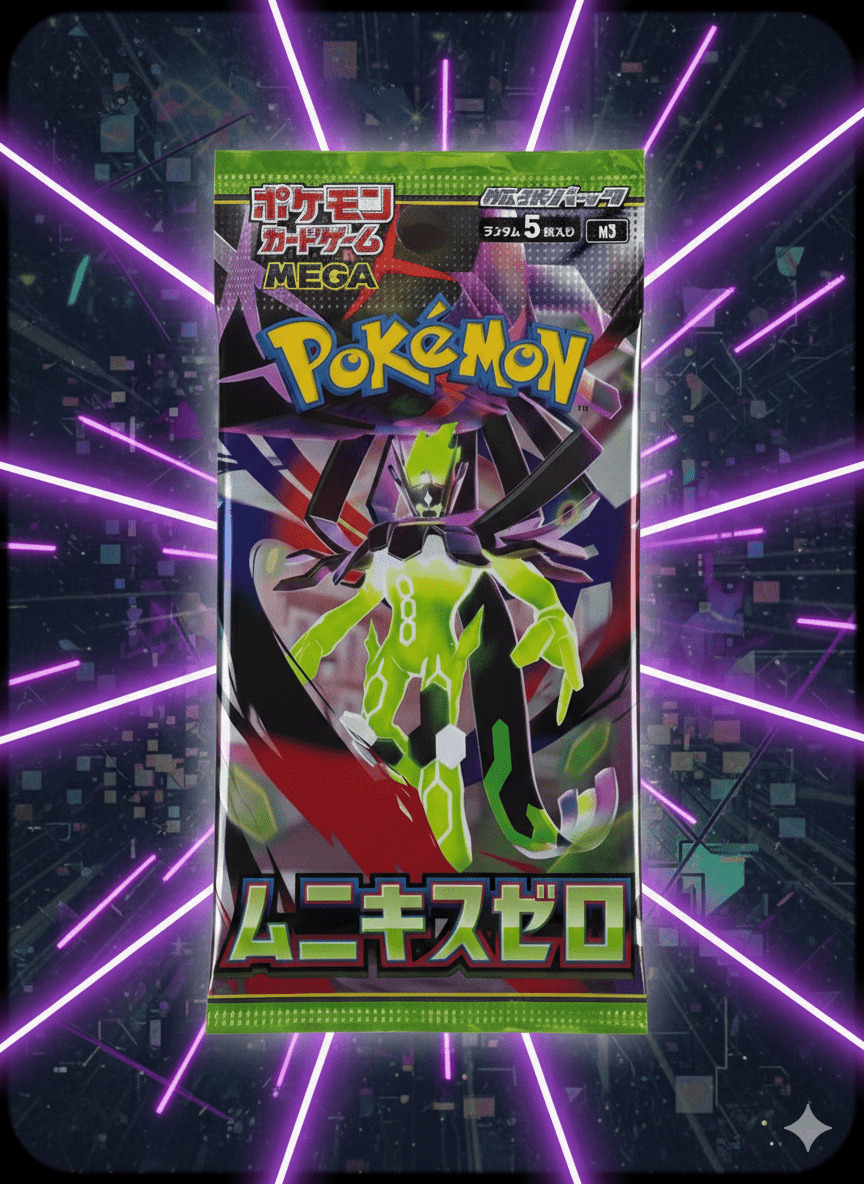 1 Pacchetto Booster Pokémon - Versione Giapponese - M3 Munikis Zero / Nihil Zero - Nuovo Sigillato