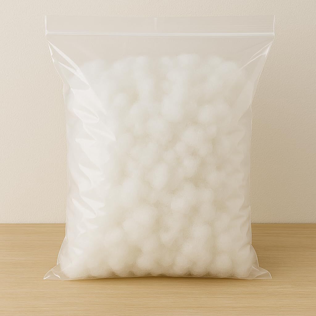 Imbottitura in fibra 100% poliestere - Imbottitura morbida e lavabile per cuscini, cuscini, peluche e tempo libero creativo