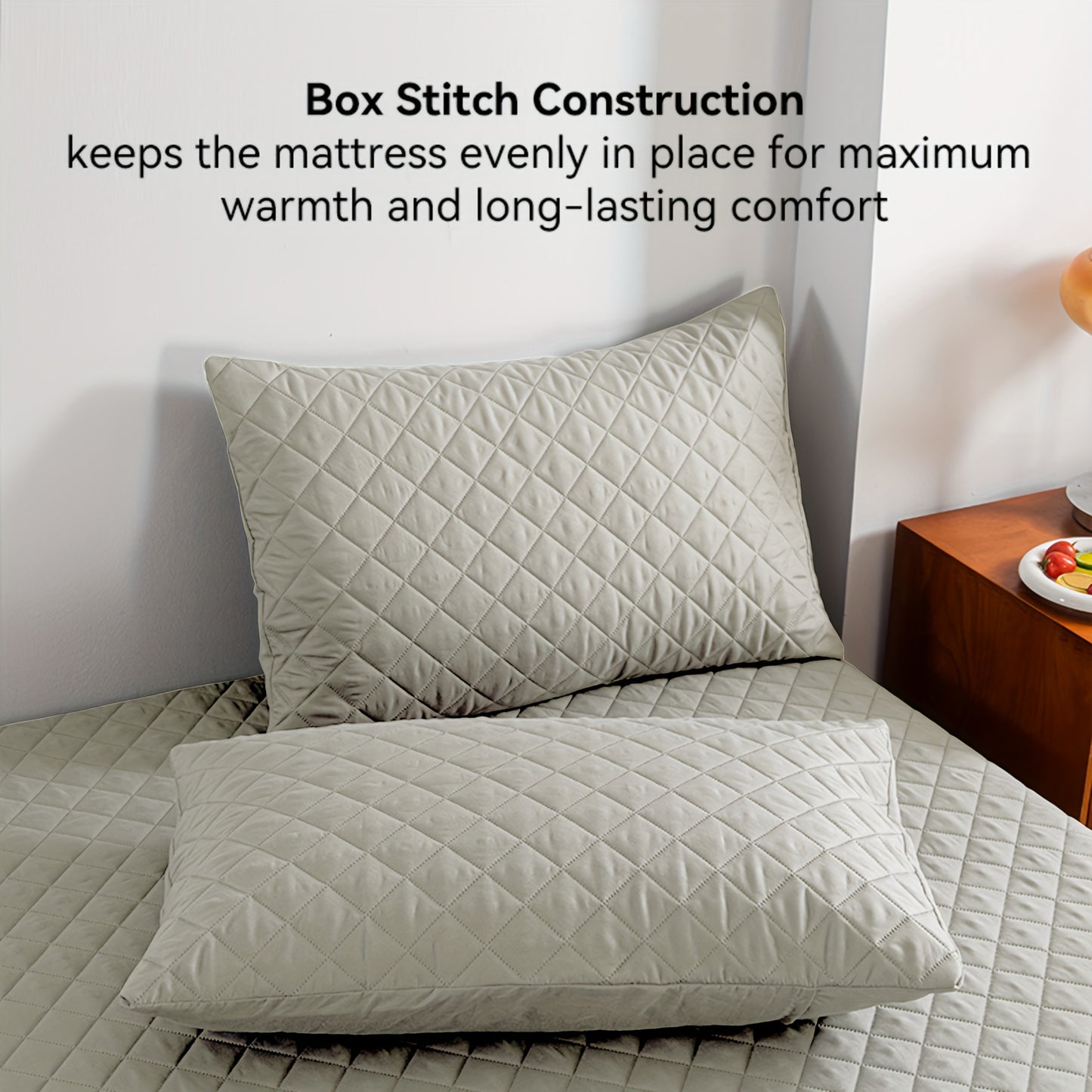 Set di lenzuola con angoli multicolore da 2/3 pezzi, protezione per materasso con lenzuolo con angoli, set completo antiscivolo, ideale per hotel, casa, camera degli ospiti, camera da letto, copertura completa