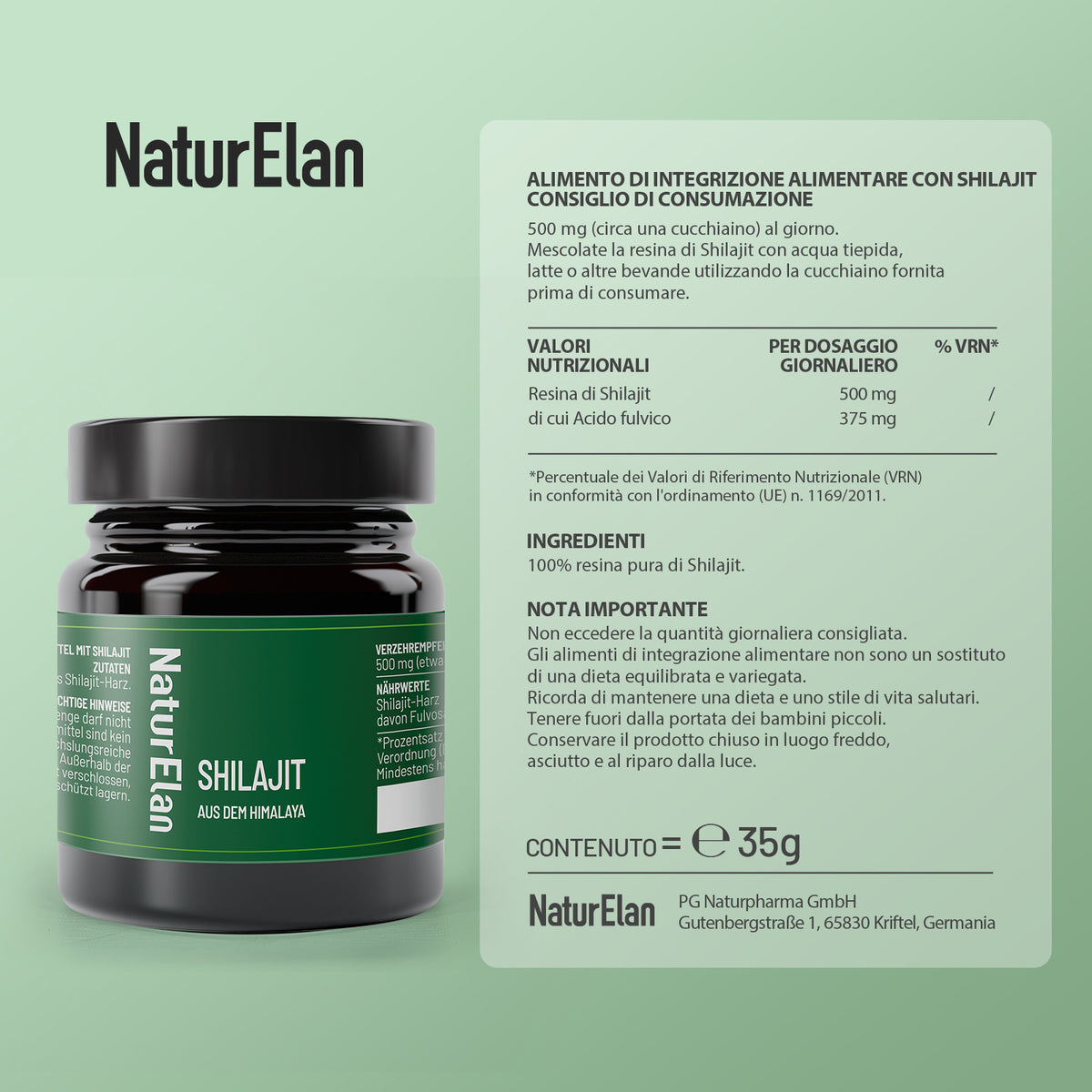 Integratore alimentare vegetale, 35g per uso quotidiano e casa – vista dettagliata 6