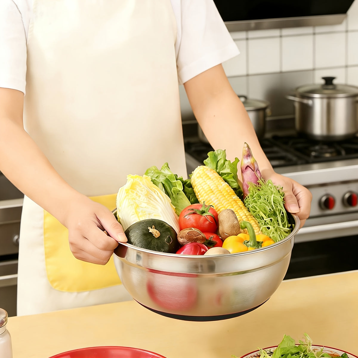 Set di ciotole, antiscivolo per cucina e zona pranzo – vista dettagliata 13