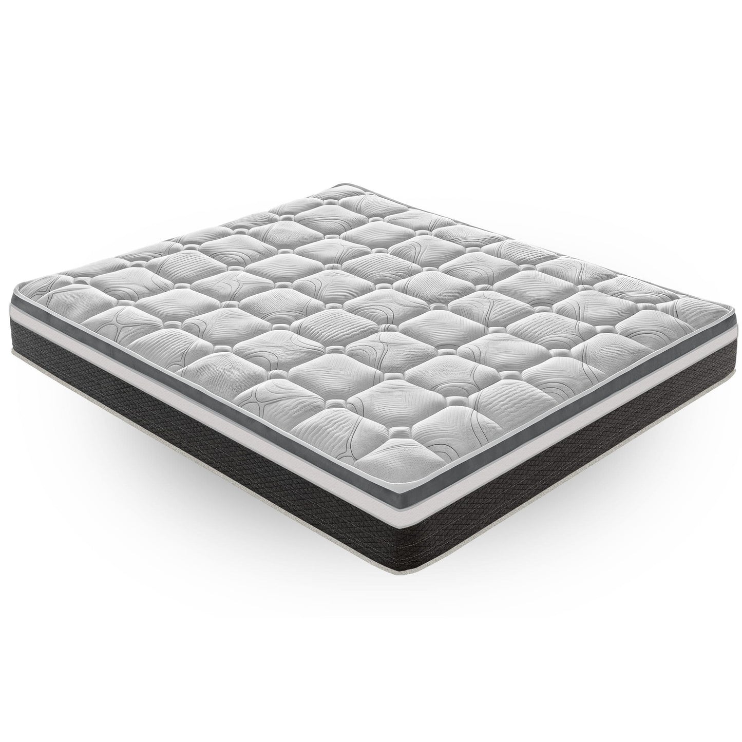Materasso Memory Foam, Ortopedico Indeformabile, Alto 20 cm, 13 Zone di Comfort INDEFORMABILE, Made in Italy, Massima Traspirazione, Sistema Alleviamento Punti di Pressione Disponibile in diverse Dimensioni