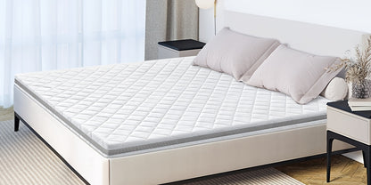 Bedstory Gel Topper H3/H4 H5/H6 Realizzato con Nucleo in Schiuma Fredda Alta 7.5 cm, Rivestimento Traspirante in Rete 3D, Comodo Topper per Materasso per Letti a Scomparsa e Letti/Divani Letto Scomodi 80X200 90X200 100X200 120X200 140X200 160X200 180X200