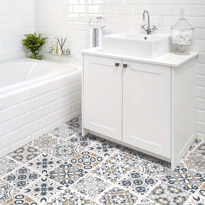 Le più recenti adesivi per piastrelle adesivi che non lasciano residui sono ideali per varie aree come bagni, WC, camere da letto, cucine e soggiorni. Sono impermeabili, antiscivolo, resistenti alle macchie d'olio.