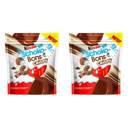 2Nd Set Kids Crispy Chocolate Bars - Medio 2X67G - Crispy Chocolate Bars con riempimento di cioccolato cremoso