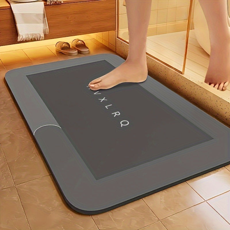 Tappetino da Bagno in Diatomite Super Assorbente - Asciugatura Rapida, Antiscivolo e Assorbente, Morbido e Comodo, Adatto per Bagno, Doccia, Lavanderia, Camera da Letto, Soggiorno, Ingresso, Cucina e Bagno Camper