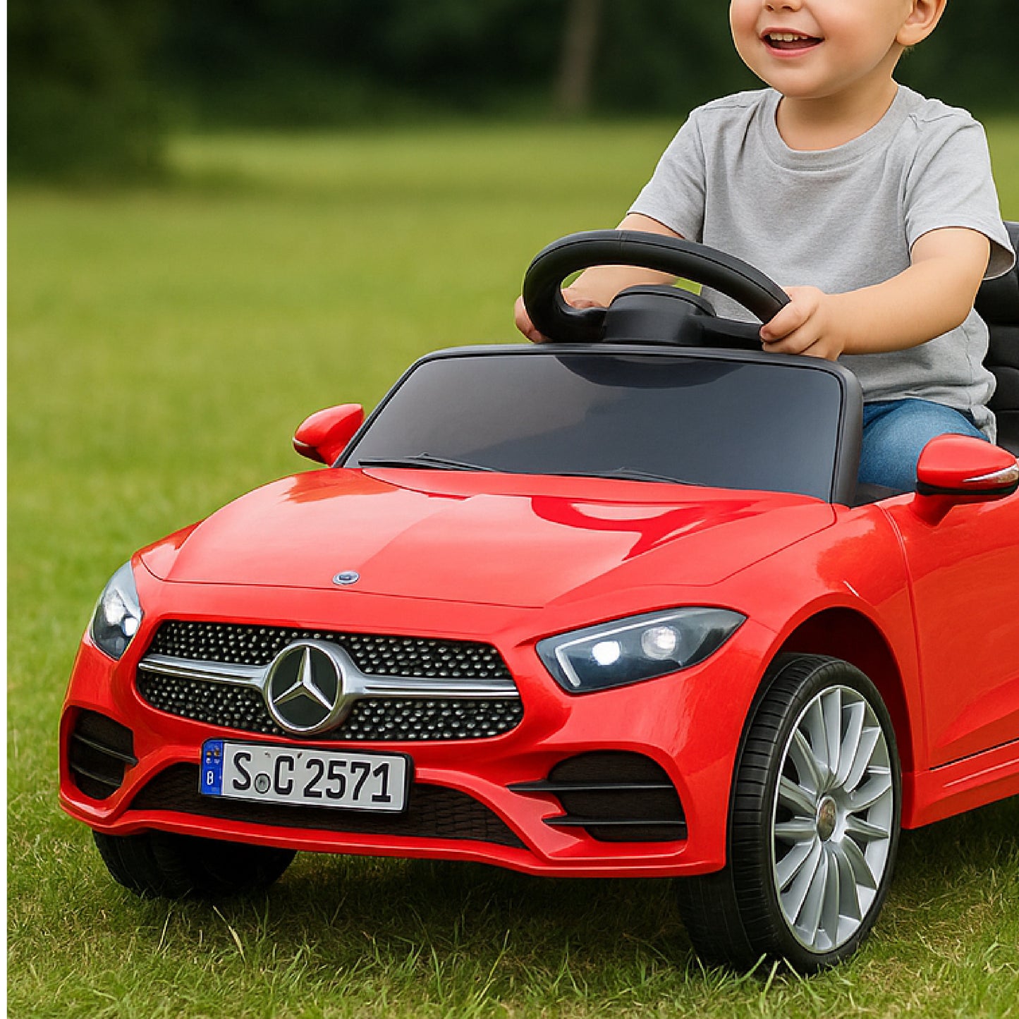 Baroni Toys Auto Macchina Elettrica per Bambini Audi R8 Sport, 12V Con MP3, Macchina telecomandata Full Optional, sedile in Eco pelle, porte apribili, Velocità 3-5 km/h, con Telecomando