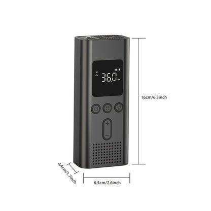 Tavaler Pompa Elettrica per Bicicletta, 150 PSI Pompa Portatile a Batteria per Bicicletta/Auto, Pompa Elettrica Ricaricabile per Biciclette, Compressore a Batteria per Biciclette, Motociclette e Auto, Accessorio Essenziale per Viaggi su Strada