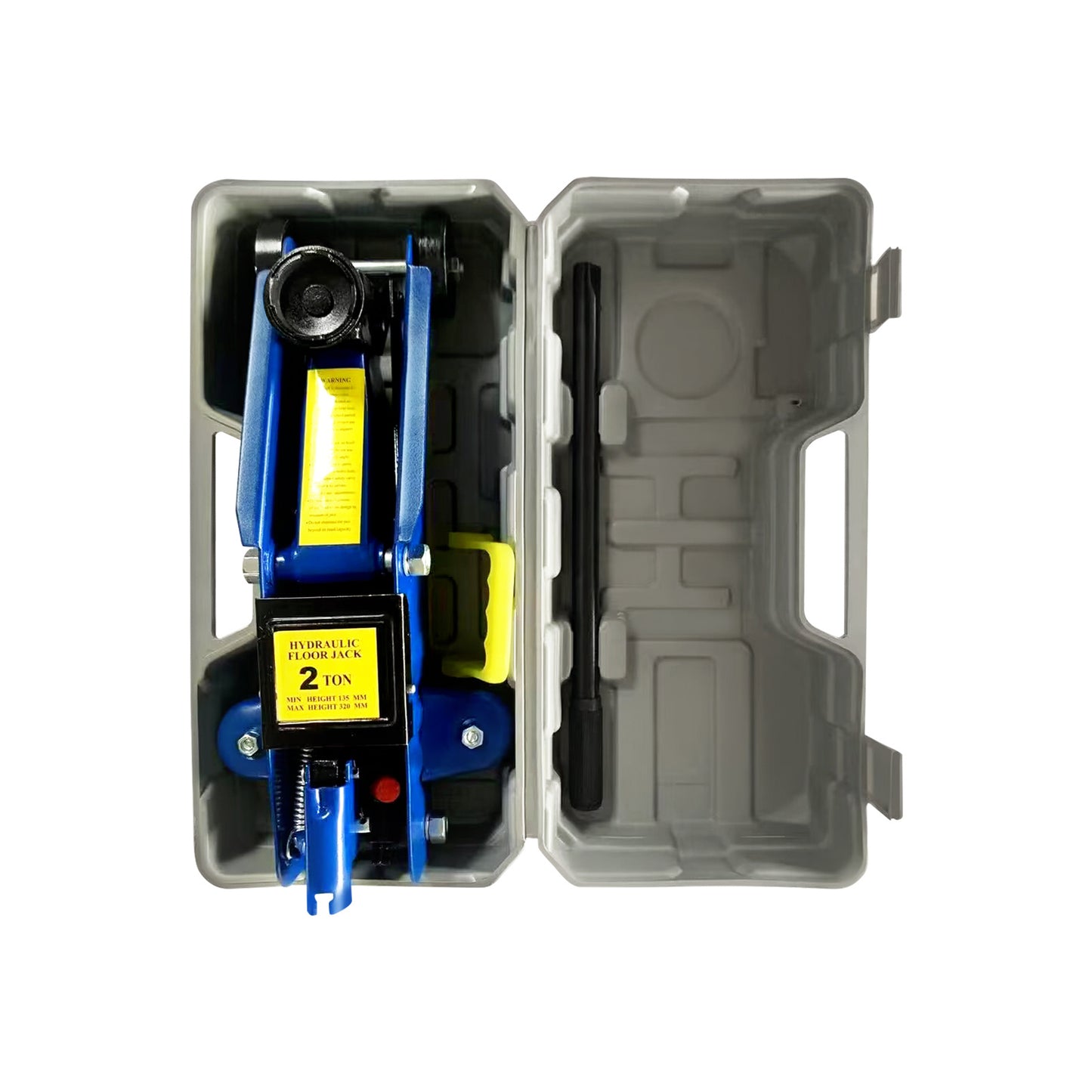 Cric a Ponte Pesante da 2 Tonnellate, Cric a Carrello a Basso Profilo per Auto, Furgone, Riparazione Pneumatici in Garage, Strumento di Emergenza per Cambio Gomme, Capacità di Carico 2 Tonnellate / 4000 Libbre, Altezza di Sollevamento da 5,3" a 12,6", con