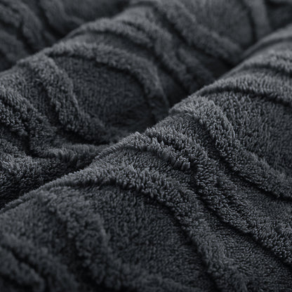 1 pz. Trapunta in Pile di Pelliccia Lussuosa - Biancheria da Letto Spessa, Calda e Ipoallergenica, Design Trapuntato Morbido per un Comfort Accogliente Tutto l'Anno, Trapunta Senza Copripiumino, Elementi Essenziali per la Camera da Letto, Comfort Domestic