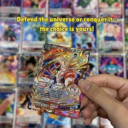 Bandai Dragon Ball 50 Carte Inglesi, Incluse 3 Carte Olografiche