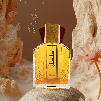 100ml+3ml, Profumo Floreale Legnoso da Uomo, Profumo da Uomo, Profumo Romantico a Lunga Durata, Bellamente Designato, Forma Unica, Regali di Festa, Adatto per il Lavoro Quotidiano