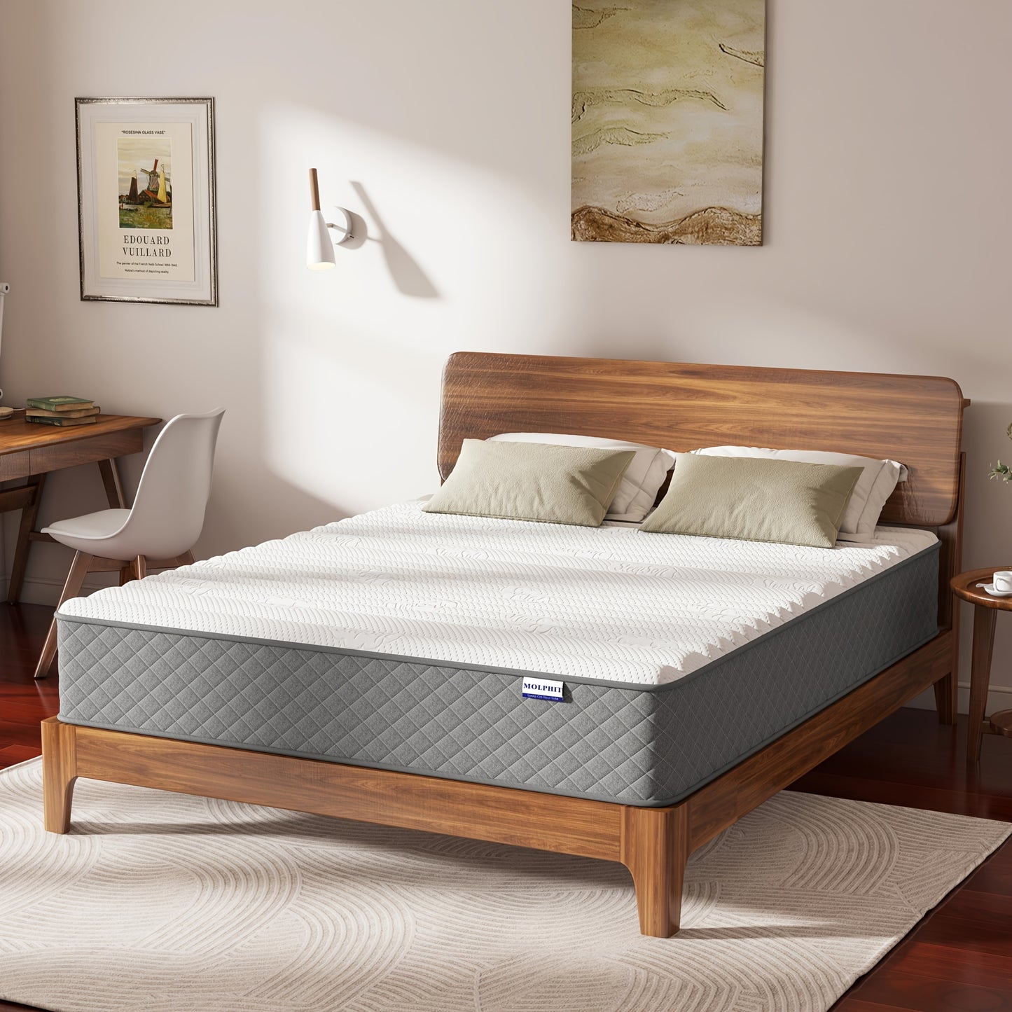 Materasso - H3 20/25/30 cm Doppio Gel Freddo Memory Foam con Materasso a Sfere, Fornendo Materiali Rettili e Traspiranti, Facile Installazione