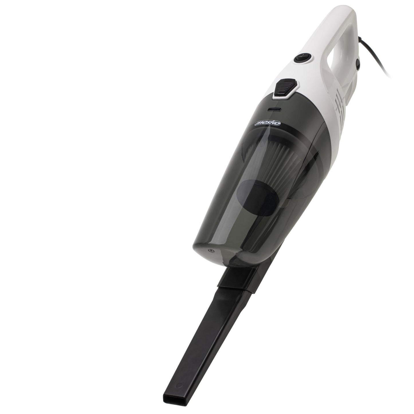 Aspirapolvere verticale senza sacco 800W 17 kPa Filtro EPA 11 Contenitore per polvere trasparente 0.6L Tubo metallico robusto Manico staccabile Cavo lungo da 7 metri Include spazzola per pavimenti duri e bocchetta a spina di pesce per una pulizia precisa