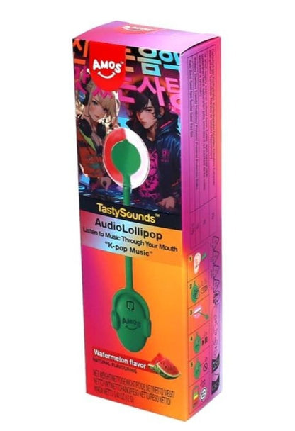 Amos Audio Lollipops | Musica Gustosa Mangiabile in Diverse Fragranze | Sorpresa Dolce con un'Esperienza Unica