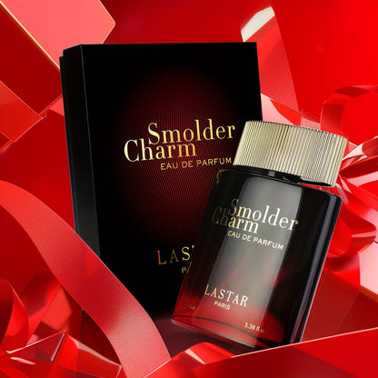 LASTAR Colonia Uomo Ambery e Speziata, Eau De Parfum Intenso con Accordo di Toffee e Legno d'Ambra, Fonde il Cardamomo Vibrante con Accordi di Toffee, Infuso con Legno d'Ambra, Fragranza Elegante e Potente di Lunga Durata. 100ml, Regalo per Natale/Capodan