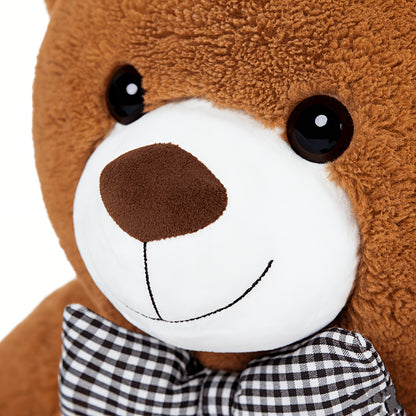 Orsacchiotto Gigante 109,22 cm Peluche Animale di Peluche Simpatico Orsacchiotto a Grandezza Naturale per Bambini Fidanzata Morbido Orsetto di Peluche per Compleanno San Valentino Anniversario Natale