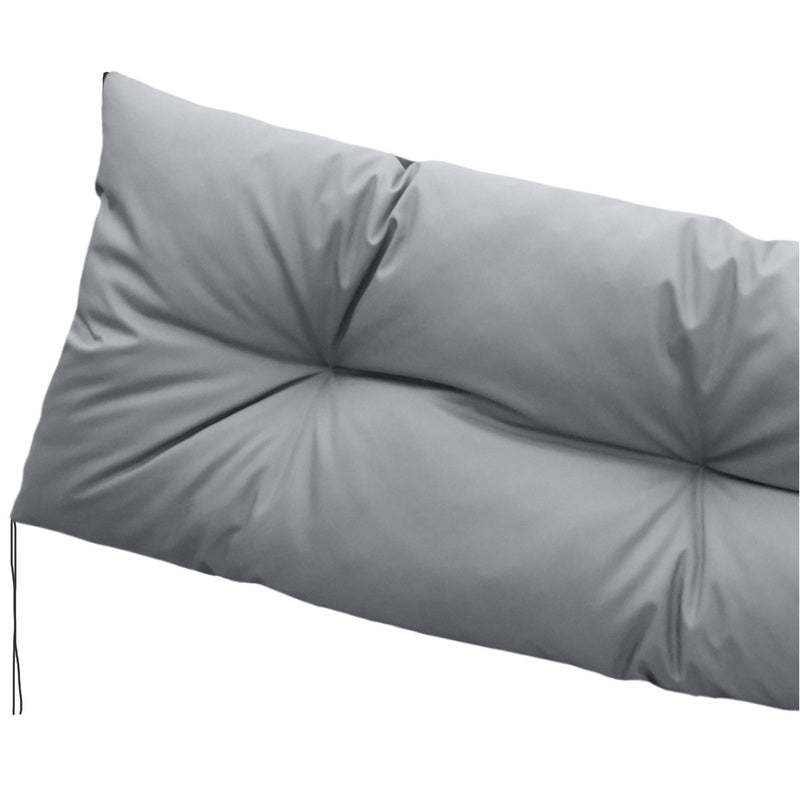 Cuscino da giardino per sedia a dondolo 120X40 cm, materiale impermeabile resistente a tutte le condizioni atmosferiche per terrazza, giardino, soggiorno - Compatibile con sedie, sedie a sdraio, sedie - Facile da pulire, accessori per mobili da esterno, c