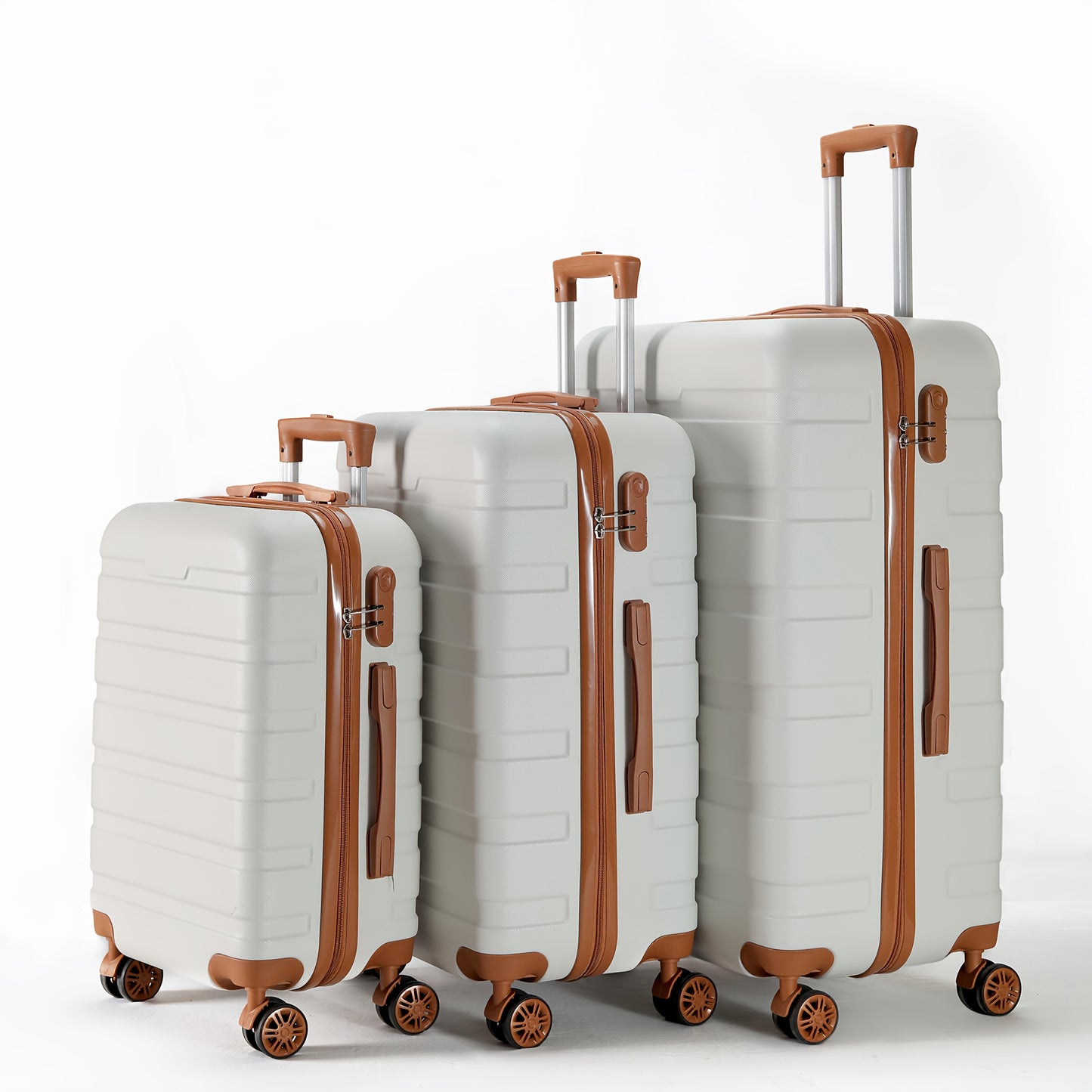 Un set di valigie disponibili nelle misure 20/24/28 pollici o 14/20 pollici, ideali per uso domestico, viaggi e lavoro, perfette come regalo per famiglia, amici e persone care