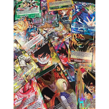 Bandai Dragon Ball 50 Carte Inglesi, Incluse 3 Carte Olografiche