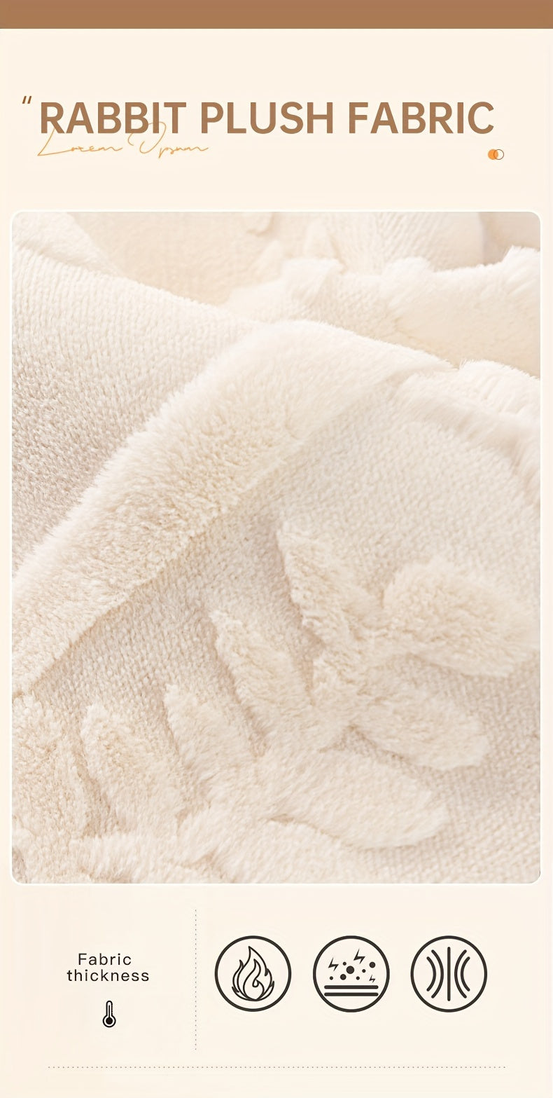 1 Copridivano in Peluche con Stampa Leopardata - Spesso, Caldo, Fintartan, Adatto agli Animali Domestici e Antiscivolo, Protezione per Divano per Soggiorno, Camera da Letto, Ufficio, Adatto a Diverse Dimensioni di Divano, Copridivani per Soggiorno