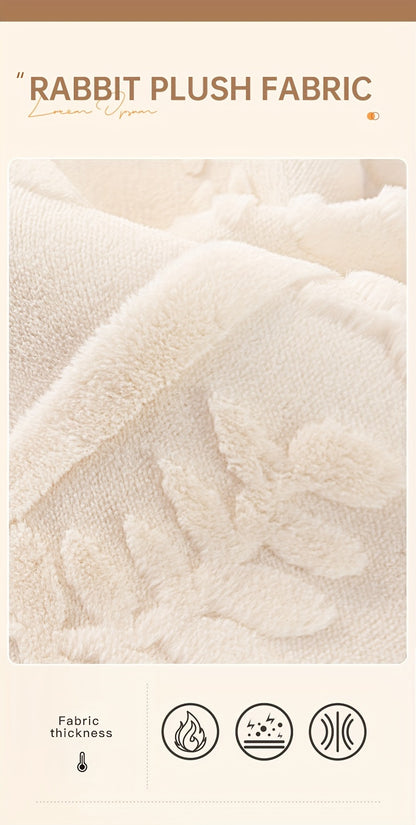 1 Copridivano in Peluche con Stampa Leopardata - Spesso, Caldo, Fintartan, Adatto agli Animali Domestici e Antiscivolo, Protezione per Divano per Soggiorno, Camera da Letto, Ufficio, Adatto a Diverse Dimensioni di Divano, Copridivani per Soggiorno