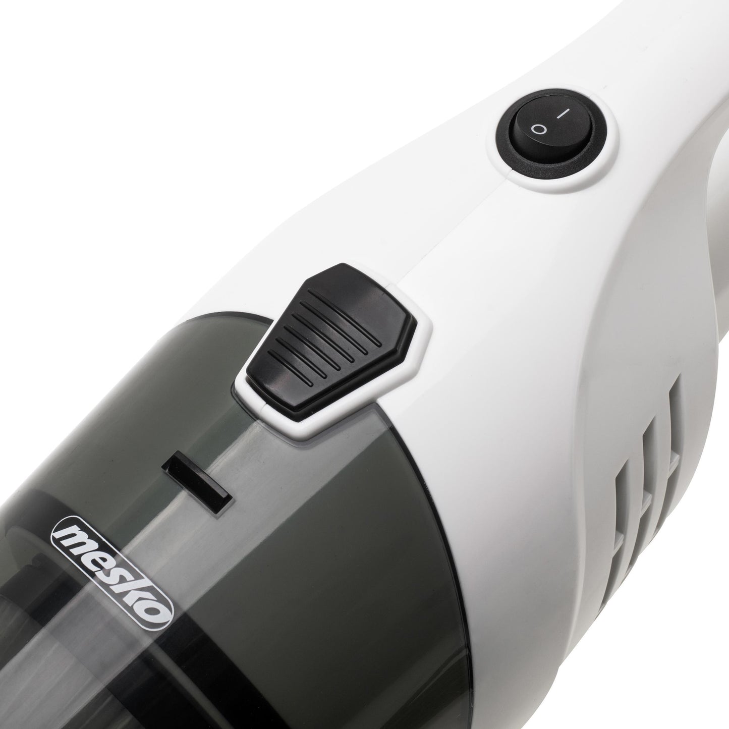 Aspirapolvere verticale senza sacco 800W 17 kPa Filtro EPA 11 Contenitore per polvere trasparente 0.6L Tubo metallico robusto Manico staccabile Cavo lungo da 7 metri Include spazzola per pavimenti duri e bocchetta a spina di pesce per una pulizia precisa