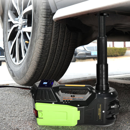 Kit martinetto per auto 4 in 1 12V 5T, cavalletto martinetto elettrico con display LCD per berlina, SUV, sollevatore auto, martinetti idraulici a pavimento