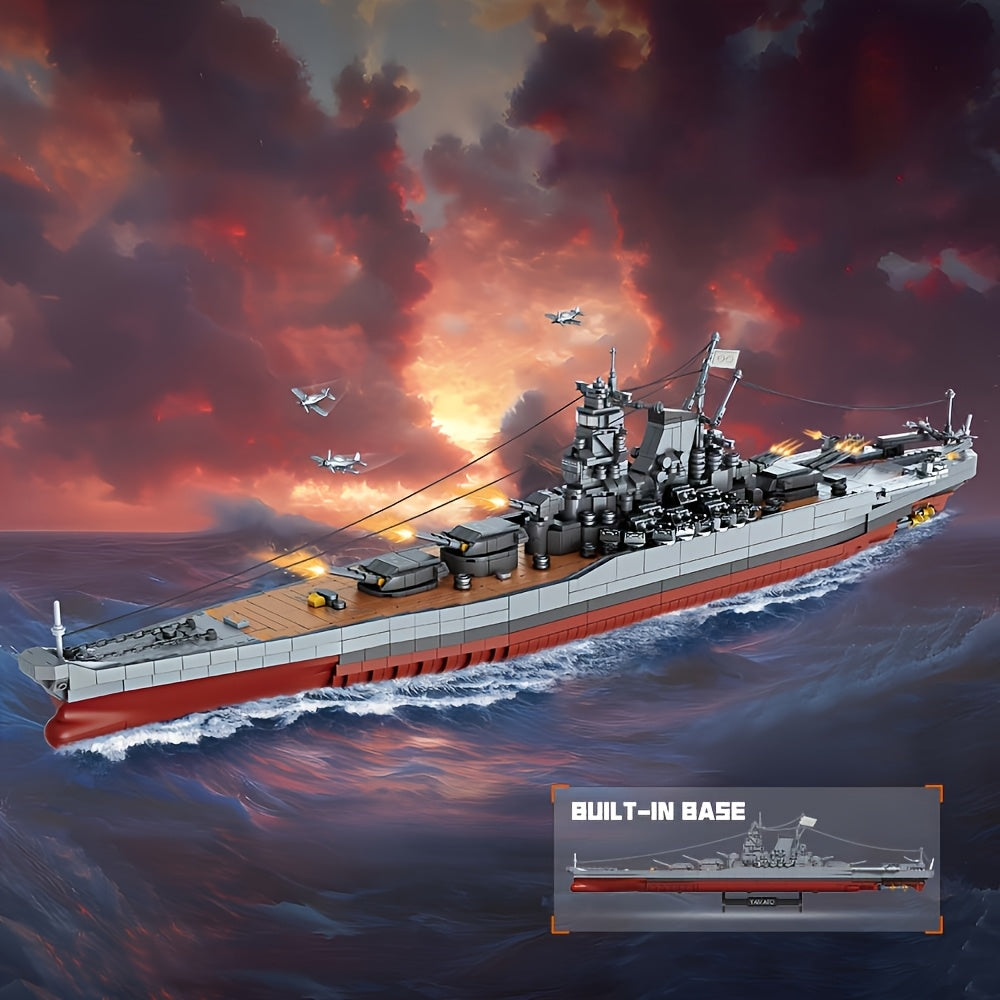 2569 pezzi, Set di blocchi da costruzione per navi 1:300, la migliore decorazione per la collezione di navi da navigazione MOC, il miglior regalo per gli amici che amano le navi e che amano costruire blocchi da costruzione, M7001