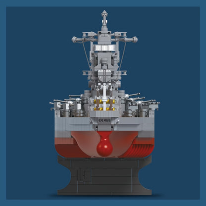 2569 pezzi, Set di blocchi da costruzione per navi 1:300, la migliore decorazione per la collezione di navi da navigazione MOC, il miglior regalo per gli amici che amano le navi e che amano costruire blocchi da costruzione, M7001