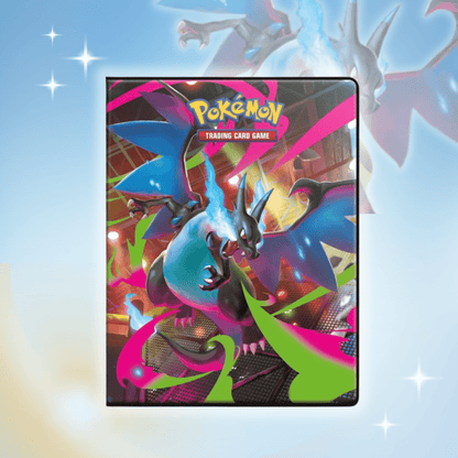 Pokémon ME02 - Portafoglio a 9 Tasche - Cartella da Collezione Ufficiale per la Conservazione Sicura di Carte Pokémon, Ideale per Collezionisti e Giocatori