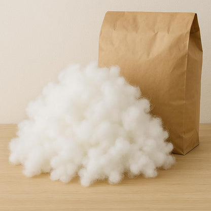 Imbottitura in fibra 100% poliestere - Imbottitura morbida e lavabile per cuscini, cuscini, peluche e tempo libero creativo