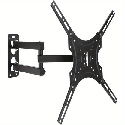 Supporto TV Universale da Muro Girevole e Inclinabile per TV Piatti o Curvi da 81.28-139.7 cm o Monitor