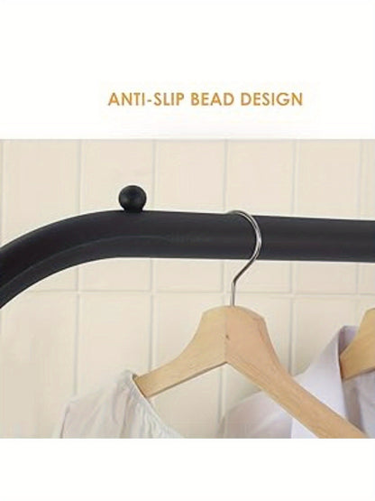 Grucce Multifunzionali per Vestiti, Appendiabiti in Metallo per Camera da Letto, Robusta, Appendiabiti, Appendiabiti con Scaffale Porta Scarpe