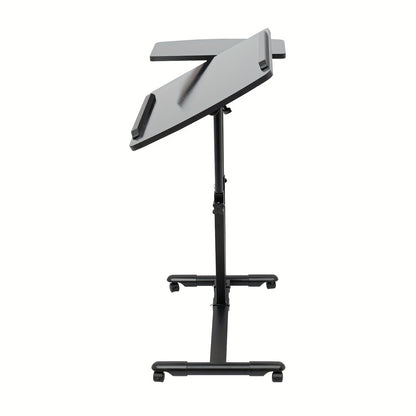 Postazione da lavoro per tatuaggi con poggia braccia, stazione di lavoro mobile per tatuaggi regolabile in altezza, vassoio portatile con supporto a rotelle, fornitura di attrezzatura per disegno per studio e tatuatore