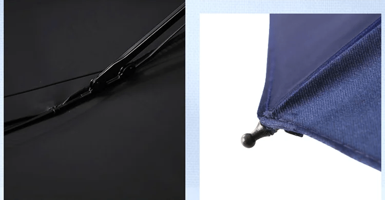 Ombrello Oversize, Ombrello Pieghevole Extra-Large Rinforzato a Dieci Stecche di Alta Qualità, Tessuto Ispessito con Protezione Solare, Ombrello da Viaggio Portatile, Unisex per Professionisti e Studenti, Ombrello Multifunzionale da Esterno dal Design Sem