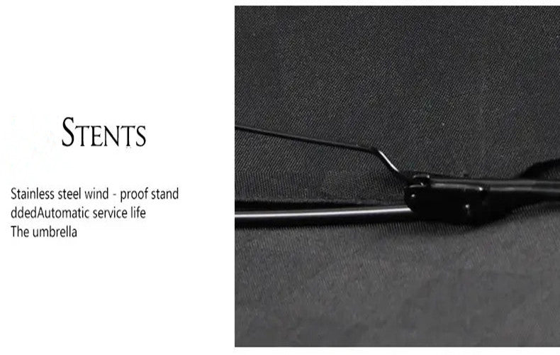 Ombrello Oversize, Ombrello Pieghevole Extra-Large Rinforzato a Dieci Stecche di Alta Qualità, Tessuto Ispessito con Protezione Solare, Ombrello da Viaggio Portatile, Unisex per Professionisti e Studenti, Ombrello Multifunzionale da Esterno dal Design Sem