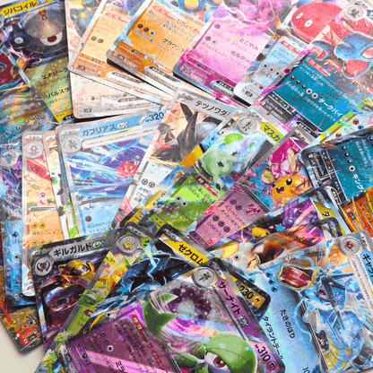 6 Carte EX Pokémon - Lotto di 6 Carte EX ufficiali giapponesi, rare o shiny
