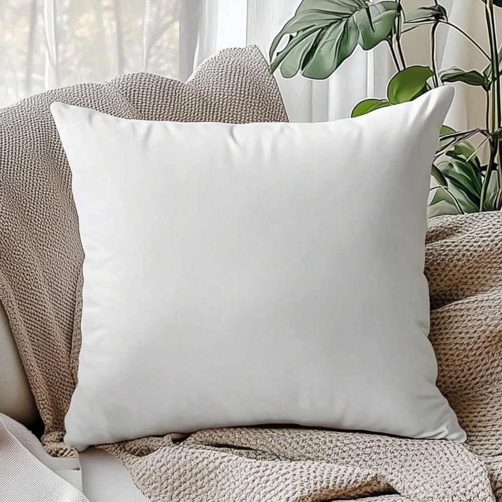 2/4 pezzi Imbottiture per cuscini quadrate morbide e soffici con chiusura a zip staccabile - 45X45/50X50 cm, cuscini decorativi multiuso per tutte le stagioni, adatti per letti, divani, decorazioni per la casa - Stile moderno