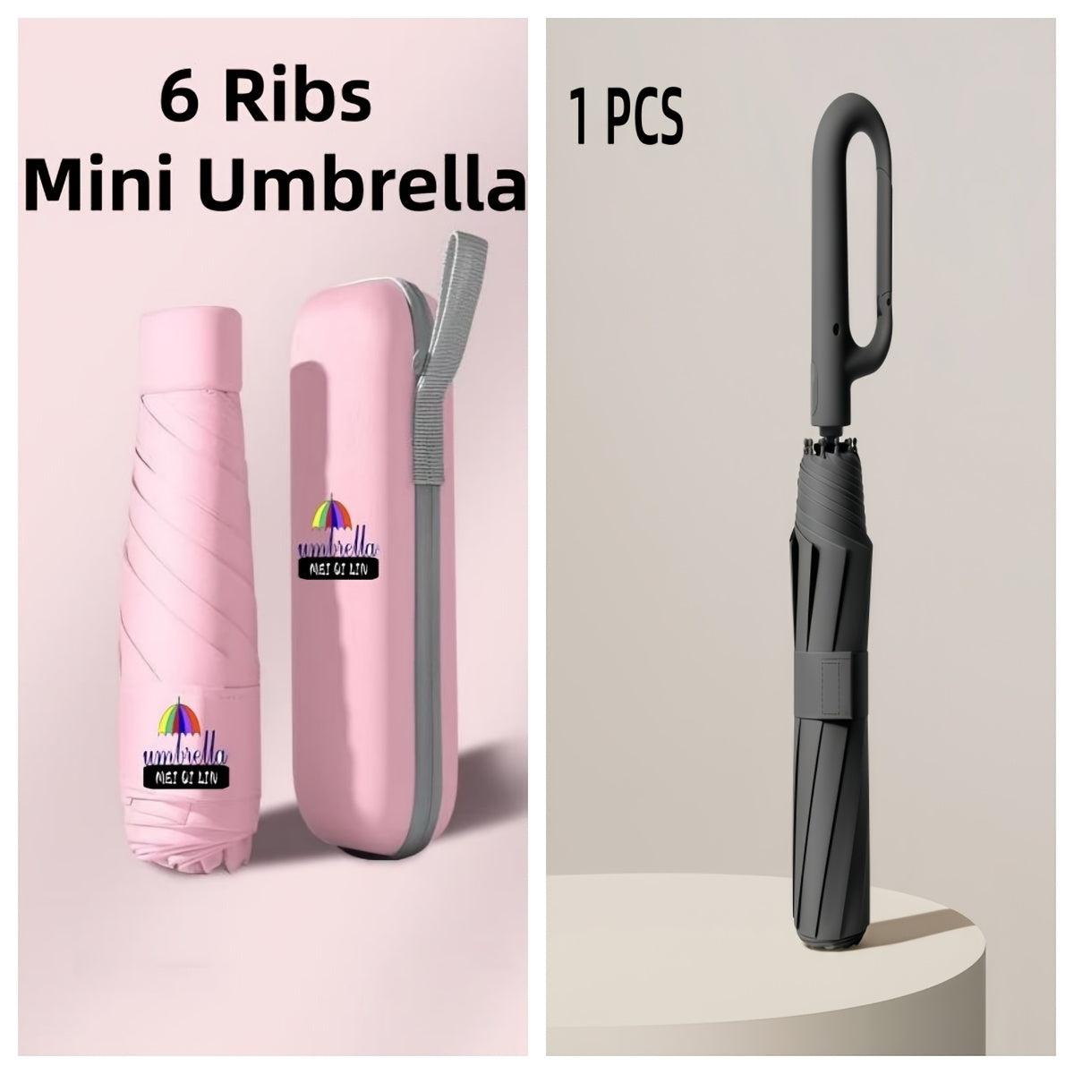 Ombrello pieghevole con fibbia completamente automatica, con protezione solare, specifiche 1 e 2 facoltative, adatto sia per uomini che per donne, ombrello da viaggio, con un diametro di 106 cm/41.2 pollici quando è aperto, robusto e durevole, ombrello di