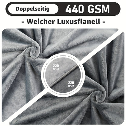 Coperta per letto LOOBANI: Utilizzabile su entrambi i lati con morbida coperta in flanella per letto matrimoniale, dimensioni 229cm * 203cm/205cm * 153cm, coperta a prova di perdite/schizzi per animali domestici, adatta per divano, protezione del sedile,