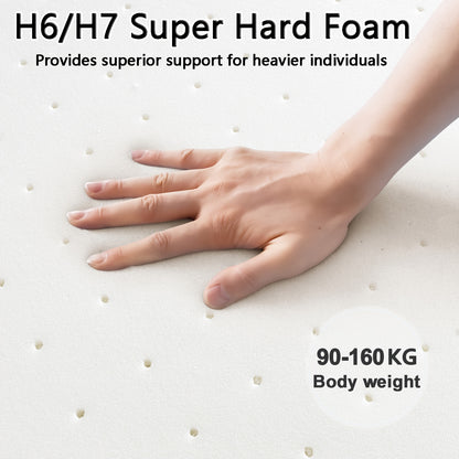 Bedstory Gel Topper H3/H4 H5/H6 Realizzato con Nucleo in Schiuma Fredda Alta 7.5 cm, Rivestimento Traspirante in Rete 3D, Comodo Topper per Materasso per Letti a Scomparsa e Letti/Divani Letto Scomodi 80X200 90X200 100X200 120X200 140X200 160X200 180X200