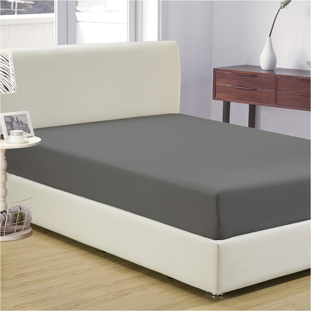 Lenzuolo con angoli elastici 1 pz in jersey di cotone bambù, lenzuolo con angoli elastici in misto cotone jersey, lenzuolo con angoli elastici/coprimaterasso/copriletto con angoli elastici su tutto il perimetro, realizzato in morbido e traspirante materia