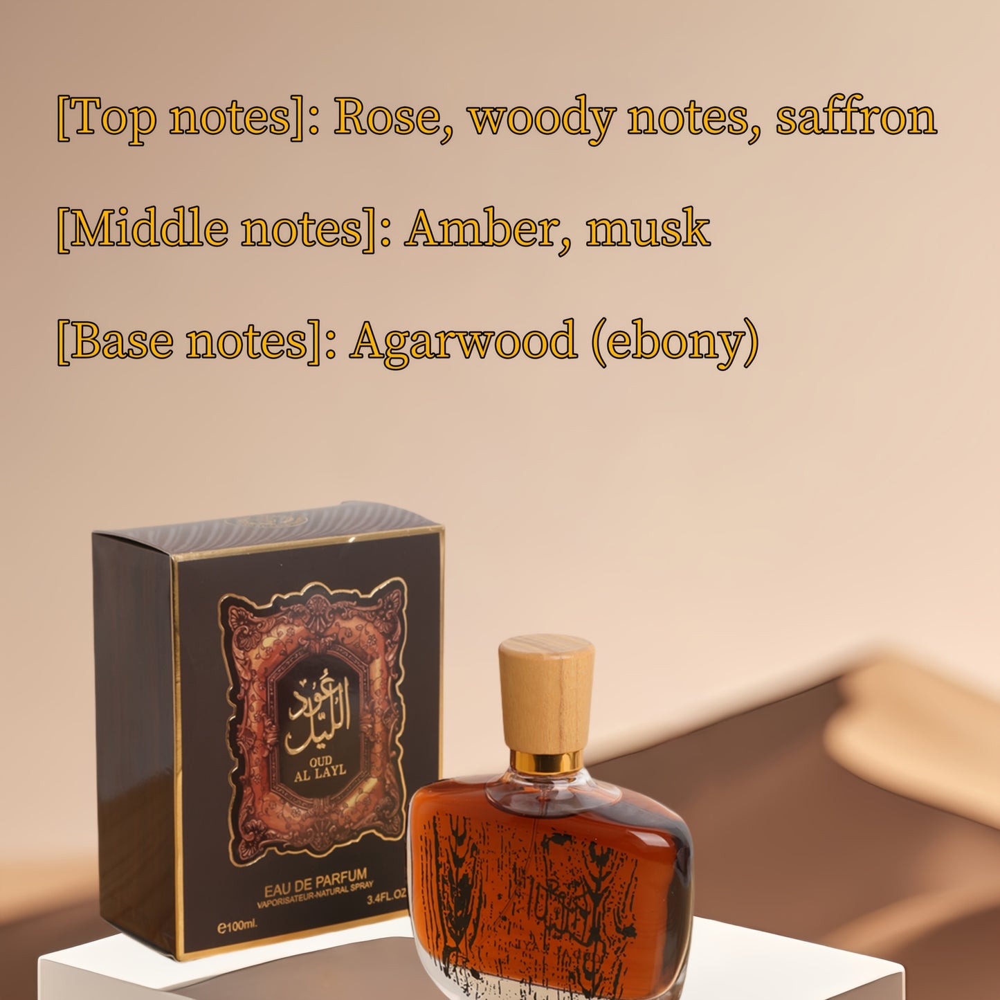 Profumo Arabo | Profumo da Uomo | Profumo a Lunga Durata | Essenziali da Viaggio | Profumo a Prezzo Accessibile | Scelta Regalo per le Feste 100ml Profumo Legnoso Lafite